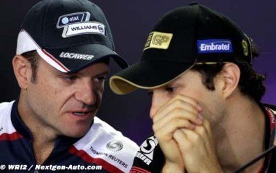 Barrichello est critique envers les pilotes Williams