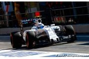 Wolff satisfaite par son retour au volant ce matin