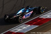 Alpine F1 reconnait ne pas avoir roulé avec peu d'essence durant les essais