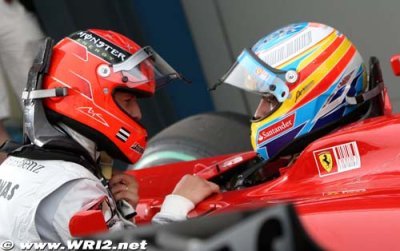 Schumacher’s blocking suspicion nonsense - Alonso