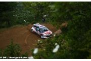 Champion Meeke moves in front