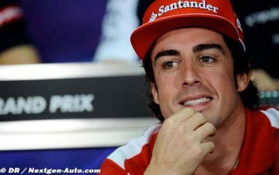 Alonso espère que la chance ne le quittera pas