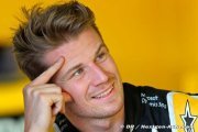 Hulkenberg laughs at F1 record in Singapore