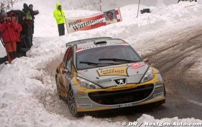 Wittmann dropped out at the Monte Carlo Rallye