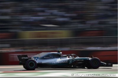 Mercedes pas en forme, un moteur à changer pour Bottas
