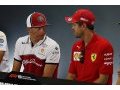 Des réunions plus courtes pour Raikkonen, plus longues pour Vettel