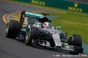 Melbourne, L3 : Mercedes deux dixièmes devant les Ferrari