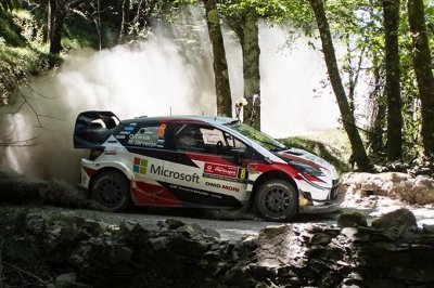 Tänak tops Finland warm-up
