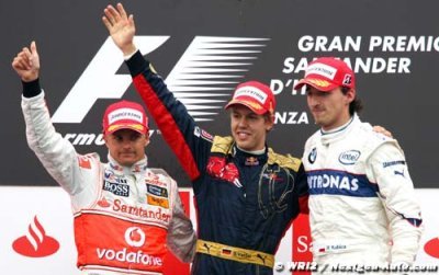 Vettel, triple champion : De BMW Sauber à Toro Rosso