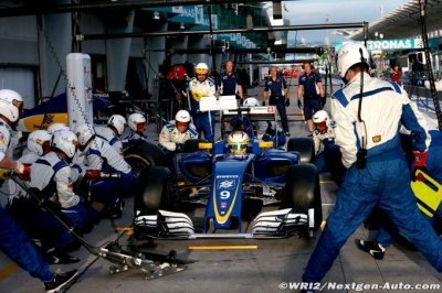 Sauber ne se plaint pas de cette première journée