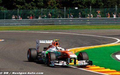 Force India stoppe le développement de sa F1 2013