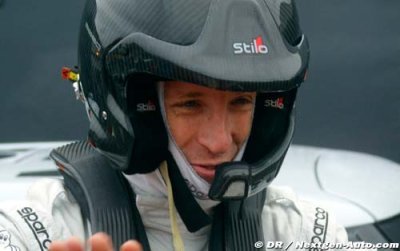 Kris Meeke sur la piste Citroën Racing pour la Finlande