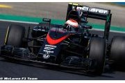 Button ne s'inquiète pas trop des chronos de McLaren