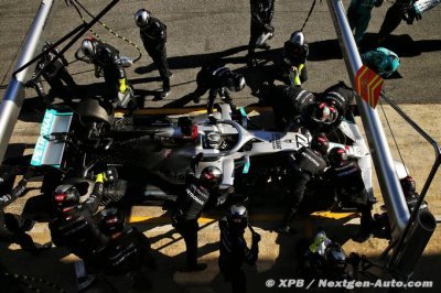 La F1 va geler les équipements destinés aux arrêts aux stands