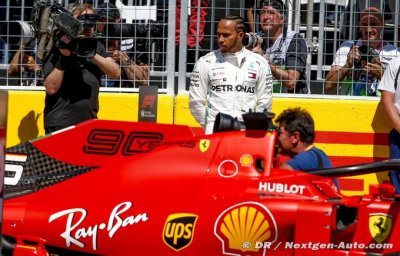 Hamilton ne veut pas le crédit de la sortie de piste de Vettel