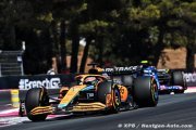 Ricciardo et Norris déplorent des 'Alpine plus rapides' en France
