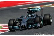 L'échappement de Mercedes n'a guère convaincu en bord de piste