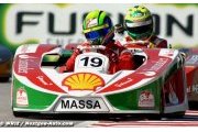 La course de karting de Massa attire aussi Alonso