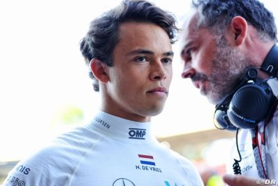 De Vries unable to do pre-Singapore sim testing