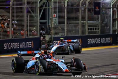 Williams F1&nbsp;: Suzuka sera ’mieux adapté’ à la FW45