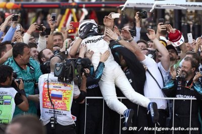 Bottas ne veut pas encore penser au titre mondial