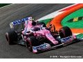 Racing Point progresse avec un faible appui à Monza