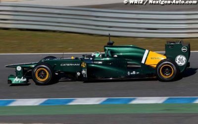 Le moral est bon chez Caterham