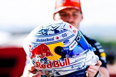 Verstappen dévoile un casque spécial pour le dernier GP des Pays-Bas