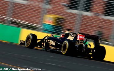 Race - Australian GP report: Lotus Mercedes