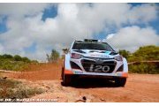 Hyundai shows positive pace after opening stages in Spain