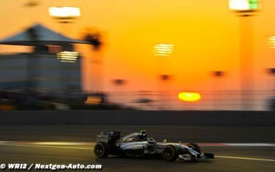 Yas Marina, FP2: Rosberg outpaces Hamilton in Abu Dhabi second practice