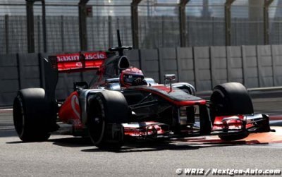Paffett a testé des nouveautés pour McLaren
