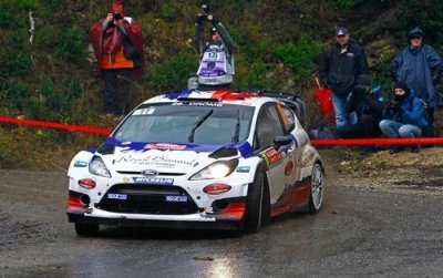ES 8&nbsp;: Scratch de Bouffier - Ostberg et Ogier chanceux