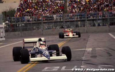 Jean Alesi se remérore le Grand Prix des Etats-Unis 1990