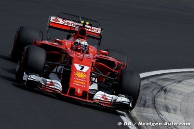 Belgique, Libres 1&nbsp;: Räikkönen devant, les Mercedes impressionnent