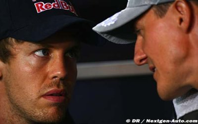 Vettel a beaucoup appris de Schumacher