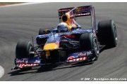 Problème de barre anti-roulis pour Vettel