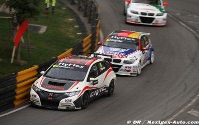 Honda Civics hope to improve Macau podium record in WTCC finale