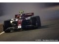 Alfa Romeo F1 et ses pilotes dans le mauvais timing à Singapour
