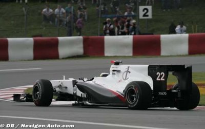 Sauber est en manque d’adhérence