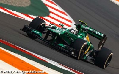Caterham s’incline face à la Marussia de Bianchi