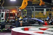 Colapinto incertain pour la course à Las Vegas après un impact de 50G