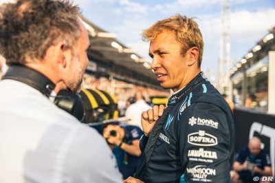 Albon ne se voit pas forcément comme un leader chez Williams F1
