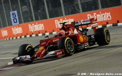 Raikkonen frustré par sa course à Singapour