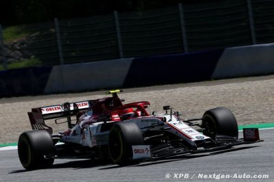 Les pilotes Alfa Romeo encouragés par les essais du GP de Styrie