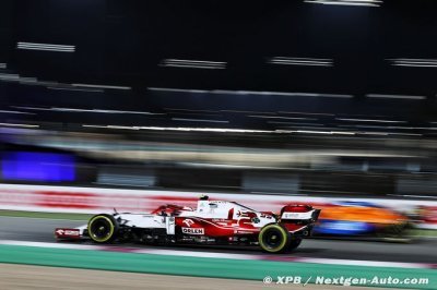 Alfa Romeo ne s’attendait pas à d’aussi bonnes conditions au Qatar