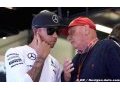 Lauda : Rosberg reviendra au niveau d'Hamilton