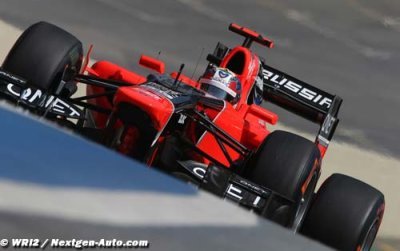 Glock très heureux des progrès en soufflerie de Marussia