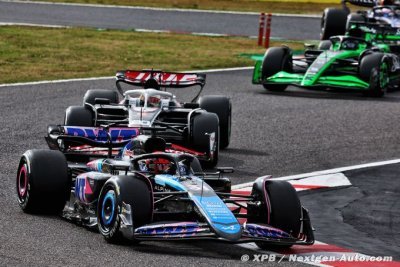 Alpine F1 a ’fait un pas en arrière’ en rythme de course à Suzuka