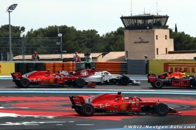 Prost a senti un Vettel ’nerveux’ en course en France